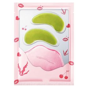 Improve Dark Circles And Puffiness Under The Eyes Seaweed Eye Mask (Option: Green seaweed eye mask-10pcs)